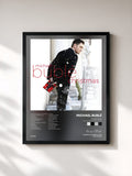 #noir Tableau de l'album Christmas (Deluxe 10th Anniversary Edition) de Michael Bublé, cadre noir, imprimé et encadré en France