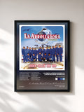#noir Tableau de l'album Más Allá De Mí de La Arrolladora Banda El Limón De Rene Camacho, cadre noir, imprimé et encadré en France