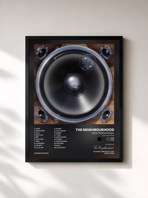 The Neighbourhood · (((((ultraSOUND)))))+ — Affiche encadrée