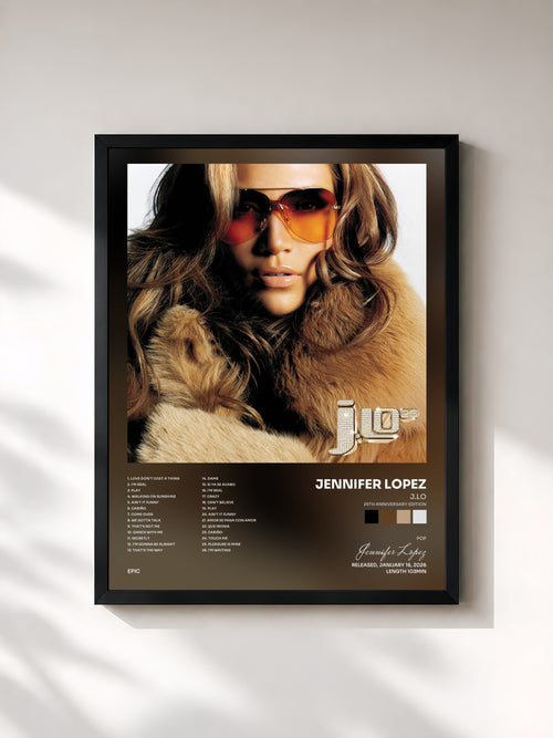 Jennifer Lopez · J.Lo (25th Anniversary Edition) — Lámina enmarcada