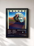 #noir Tableau de l'album Tarkus (Deluxe) de Emerson, Lake & Palmer, cadre noir, imprimé et encadré en France