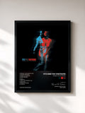 #noir Tableau de l'album Pickin' Up The Pieces de Fitz and The Tantrums, cadre noir, imprimé et encadré en France