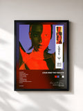 #noir Tableau de l'album Gore de Lous and The Yakuza, cadre noir, imprimé et encadré en France