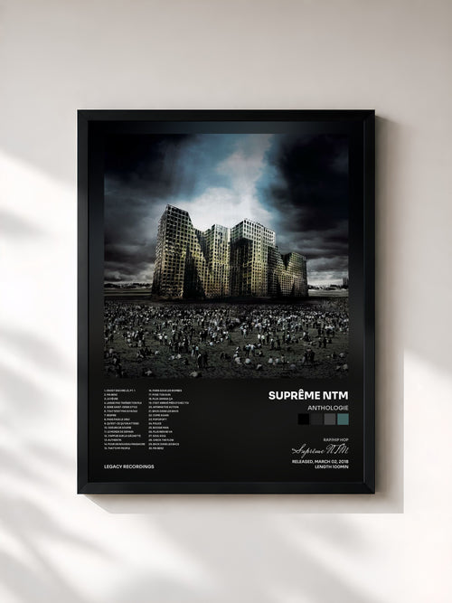 Suprême NTM · Anthologie — Affiche encadrée