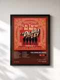 #noir Tableau de l'album Y Su Palabra Es La Ley Homenaje A Vicente Fernández de Los Tigres del Norte, cadre noir, imprimé et encadré en France