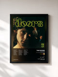 #noir Tableau de l'album The Doors (50th Anniversary Deluxe Edition) de The Doors, cadre noir, imprimé et encadré en France