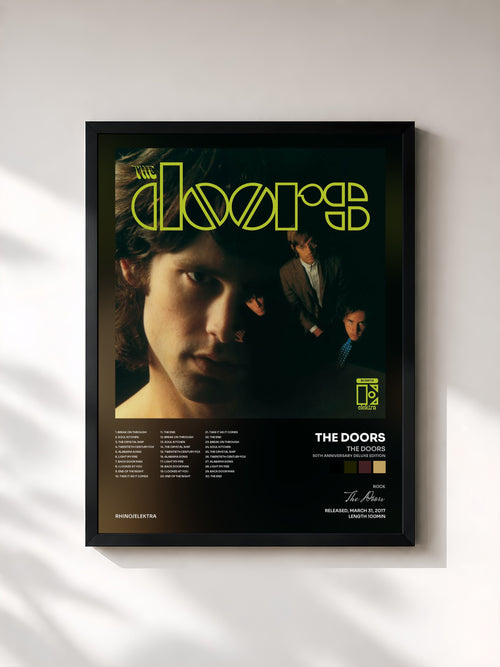 The Doors · The Doors (50th Anniversary Deluxe Edition) — Affiche encadrée