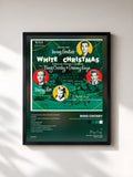 #noir Tableau de l'album Selections From Irving Berlin's White Christmas de Bing Crosby, cadre noir, imprimé et encadré en France