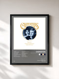 #noir Tableau de l'album Carpenters With The Royal Philharmonic Orchestra de Carpenters, cadre noir, imprimé et encadré en France