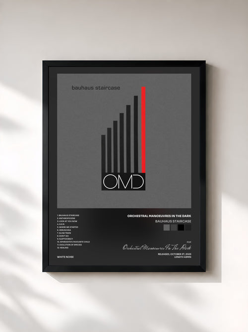 Orchestral Manoeuvres In The Dark · Bauhaus Staircase — Framed art print