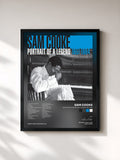 #noir Tableau de l'album Sam Cooke: Portrait Of A Legend 1951-1964 de Sam Cooke, cadre noir, imprimé et encadré en France