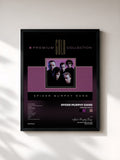#noir Tableau de l'album Premium Gold de Spider Murphy Gang, cadre noir, imprimé et encadré en France