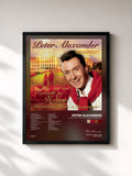#noir Verliebt in Wien - Die schönsten Wiener- & Heurigenlieder di Peter Alexander in stampa incorniciata, cornice nera, stampata e incorniciata in Francia