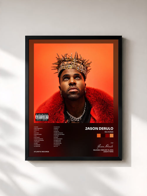 Jason Derulo · Nu King — Framed art print