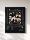 #noir Tableau de l'album Between Two Lungs de Florence + The Machine, cadre noir, imprimé et encadré en France