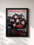 #noir Tableau de l'album Ich find Schlager toll - Das Beste de Spider Murphy Gang, cadre noir, imprimé et encadré en France