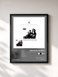 #noir Tableau de l'album Senderos De Traición - Edición Especial de Héroes del Silencio, cadre noir, imprimé et encadré en France