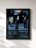 #noir Tableau de l'album Blue Night (2014 Remaster) de Michael Learns to Rock, cadre noir, imprimé et encadré en France