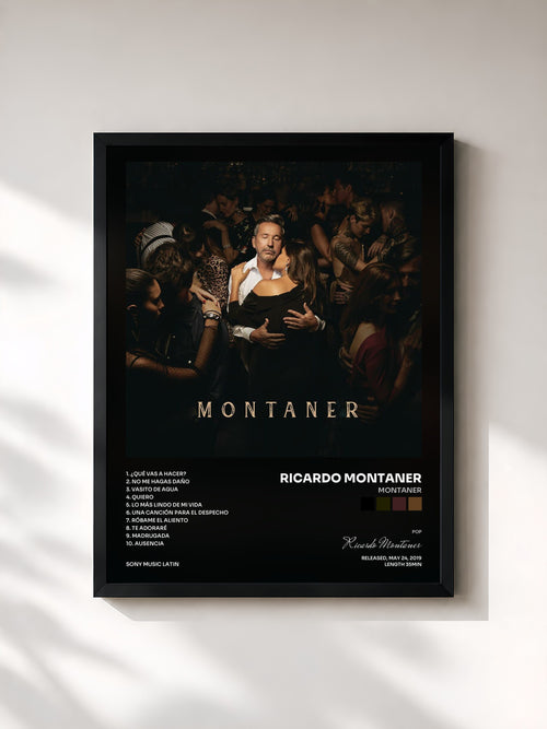 Ricardo Montaner · Montaner — Affiche encadrée