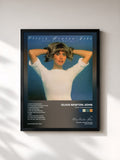 #noir Tableau de l'album Don't Stop Believin' de Olivia Newton-John, cadre noir, imprimé et encadré en France