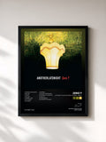 #noir Tableau de l'album Late Night Tales: Another Late Night - Zero 7 de Zero 7, cadre noir, imprimé et encadré en France