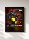 #noir Tableau de l'album zero_one de The Living Tombstone, cadre noir, imprimé et encadré en France