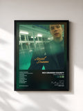 #noir Tableau de l'album Apricot Princess de Rex Orange County, cadre noir, imprimé et encadré en France