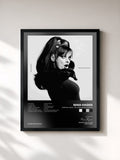#noir Tableau de l'album Personal Jesus - 15th Anniversary Edition de Nina Hagen, cadre noir, imprimé et encadré en France