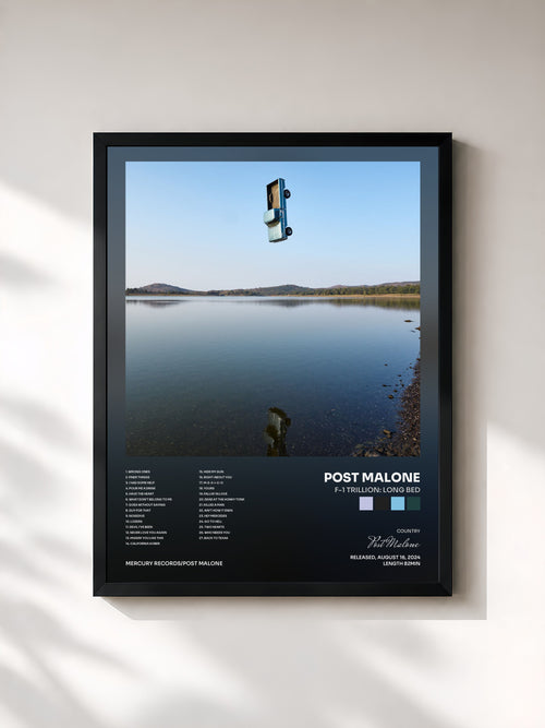 Post Malone · F-1 Trillion: Long Bed — Stampa incorniciata