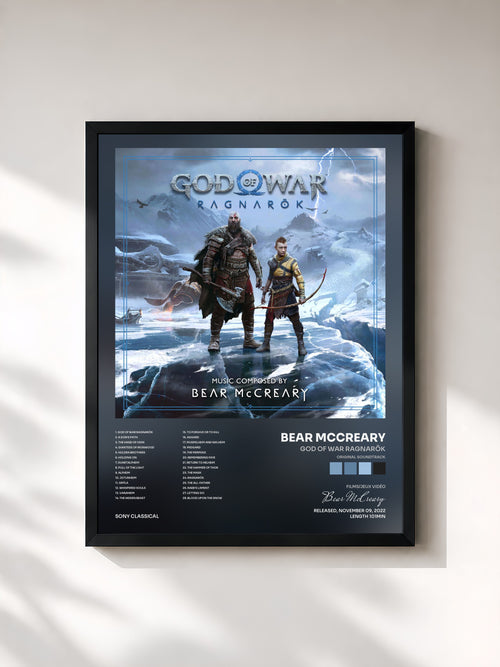 Bear McCreary · God of War Ragnarök (Original Soundtrack) — Affiche encadrée