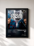 #noir Tableau de l'album Orelsan et Gringe sont les Casseurs Flowters de Casseurs Flowters, cadre noir, imprimé et encadré en France