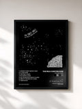 #noir Tableau de l'album The Only Ones de The Milk Carton Kids, cadre noir, imprimé et encadré en France