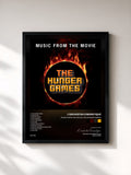 #noir Music from the Movie: The Hunger Games di L'orchestra Cinematique in stampa incorniciata, cornice nera, stampata e incorniciata in Francia