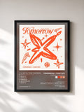 #noir minisode 3: TOMORROW by TOMORROW X TOGETHER as a framed art print, black frame, printed and framed in France