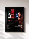 #noir Dedicated To You: Kurt Elling Sings the Music of Coltrane and Hartman (Digital e-Booklet) by Kurt Elling as a framed art print, black frame, printed and framed in France