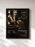 #noir Tableau de l'album Tá tudo OK Acústico de Zé Henrique & Gabriel, cadre noir, imprimé et encadré en France