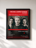 #noir Tableau de l'album Frostbite de Michael Learns to Rock, cadre noir, imprimé et encadré en France