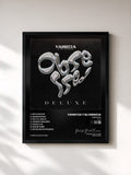 #noir Tableau de l'album Obsessed (Deluxe) de Yahritza Y Su Esencia, cadre noir, imprimé et encadré en France