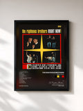 #noir Tableau de l'album Right Now! de The Righteous Brothers, cadre noir, imprimé et encadré en France