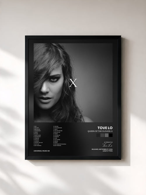 Tove Lo · Queen Of The Clouds: X — Gerahmter Kunstdruck