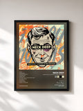 #noir Tableau de l'album Rain In July / A History Of Bad Decisions de Neck Deep, cadre noir, imprimé et encadré en France