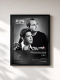 #noir 20 Anos di Sucesso Contigo de Zezé Di Camargo & Luciano in stampa incorniciata, cornice nera, stampata e incorniciata in Francia