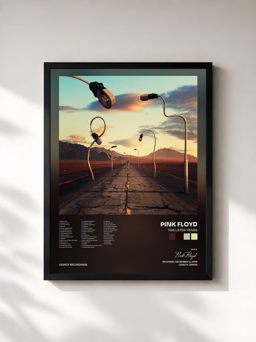 Pink Floyd · The Later Years — Affiche encadrée