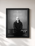 #noir Tableau de l'album Tear Drops and Balloons de Mike Posner, cadre noir, imprimé et encadré en France