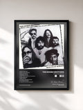 #noir Tableau de l'album Minute by Minute de The Doobie Brothers, cadre noir, imprimé et encadré en France