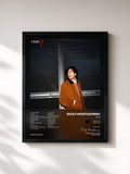 #noir Tableau de l'album Rick(y) de Ricky Montgomery, cadre noir, imprimé et encadré en France