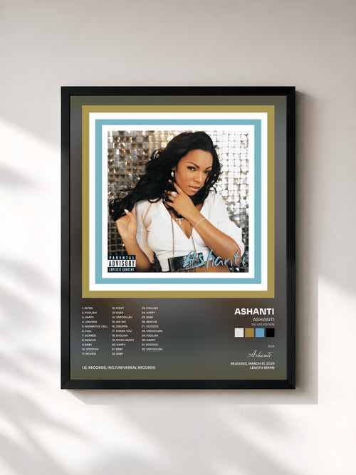 Ashanti · Ashanti (Deluxe Edition) — Framed art print