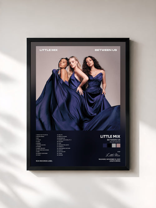 Little Mix · Between Us (Deluxe Version) — Stampa incorniciata