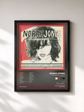 #noir Tableau de l'album Little Broken Hearts (Deluxe Edition) de Norah Jones, cadre noir, imprimé et encadré en France
