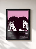 #noir Tableau de l'album You're A Woman, I'm A Machine de Death From Above 1979, cadre noir, imprimé et encadré en France